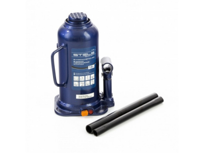 Домкрат гидравлический бутылочный, 16 т, h подъема 227-457 мм Stels