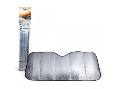 Шторка солнцезащитная 80 см на лобовое стекло (80х145х80х135 см)