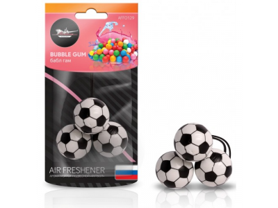 Ароматизатор подвесной Футбол бабл гам