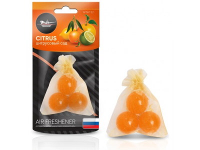 Ароматизатор Шарики в мешочке цитрусовый сад