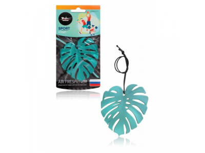 Ароматизатор подвесной пластик "Монстера" sport