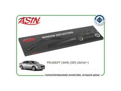 Дефлекторы окон (к-т 4шт.) (PG 508 SD 2010-)/ASIN.DK2558 ASIN
