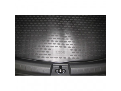 Коврик в багажник SEAT Leon 10/2007->, хб. (полиуретан)