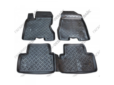 Коврики салона полиуретановые "AILERON" 61220 NISSAN X-TRAIL (2007)