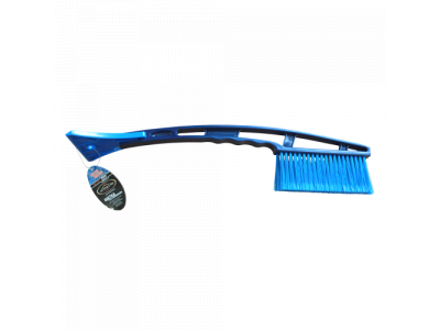 Щетка со скребком AL-118- син.