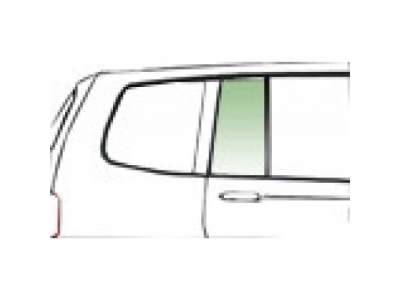 ВАЗ "2101" задн. дв. неподв. шелк черн.лев