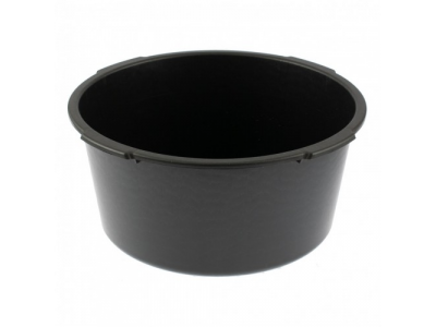 Таз круглый строительный, черный, 16 л, Россия Сибртех