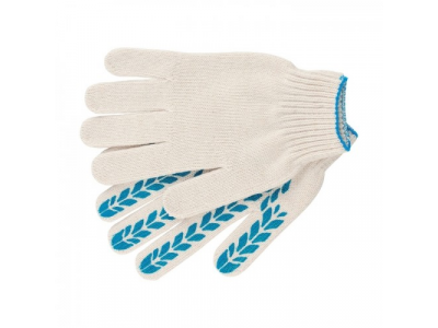 Перчатки х/б, "протектор" 7 класс //СИБРТЕХ Россия