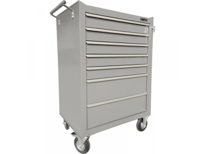Тележка инструментальная 7-ми полочная (серая)