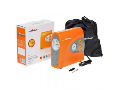 Компрессор AIRLINE MASTER L пластик с фонарем (30л/мин,8 атм)