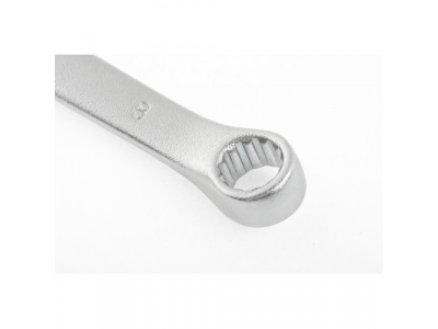 Ключ комбинированный, 10 мм, CrV, матовый хром// STELS