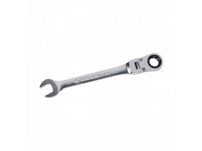 Ключ трещоточный комбинированный с шарниром 11 мм KING TONY