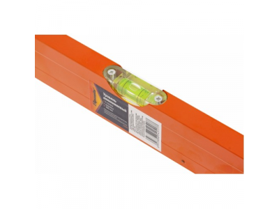 Уровень алюминиевый, 400 мм, 3 глазка, желтый, линейка// SPARTA