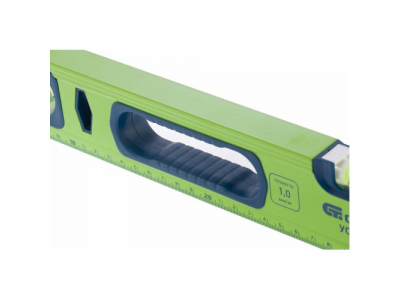 Уровень алюминиевый УС-1,0-1200, фрезерованный, 3 глазка, рукоятки, 1200 мм СИБРТЕХ