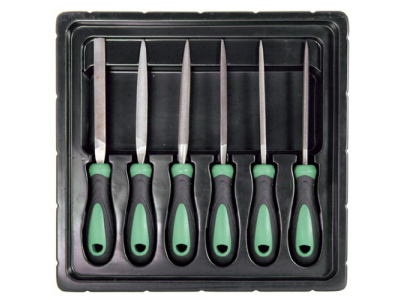 Набор надфилей 100 мм 6 предметов, MFM06S JONNESWAY