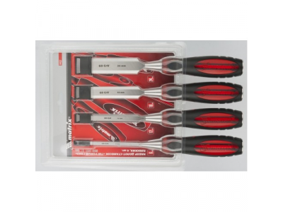 Набор долот-стамесок"Тигровый глаз" плоских, 4 штуки, 6-12-18-24 мм MATRIX