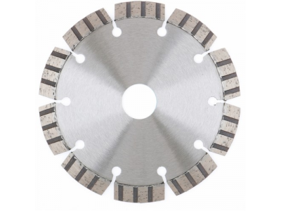 Диск алмазный ф 125х22,2 мм., лазерная приварка турбо-сегментов, сухое резание GROSS