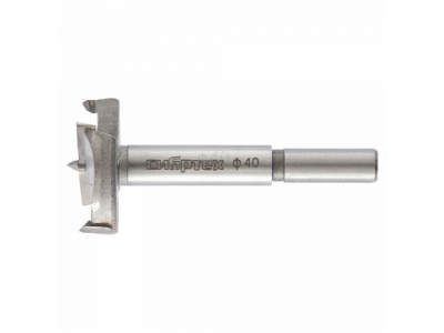 Сверло Форстнера по дереву, 40 мм., цилиндрический хвостовик СИБРТЕХ