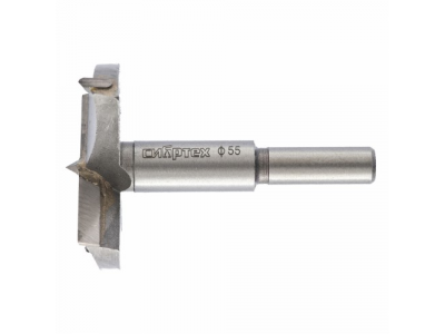 Сверло Форстнера по дереву, 53 мм., цилиндрический хвостовик СИБРТЕХ