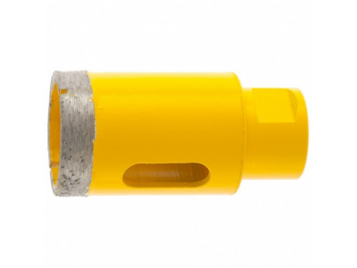 Сверло алмазное по керамограниту, 35 мм, мокрая резка, М14 Denzel