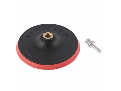 Насадка для дрели и УШМ с липучкой, 150 мм Matrix