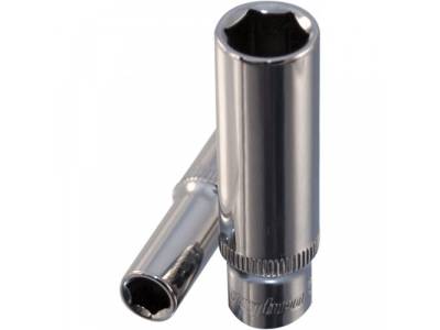 Головка торцевая глубокая 1/4"DR 7 мм, Ombra 114107