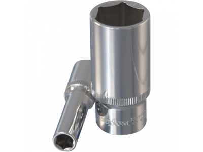 Головка торцевая шестигранная глубокая 3/8" DR 22мм, Ombra 138122