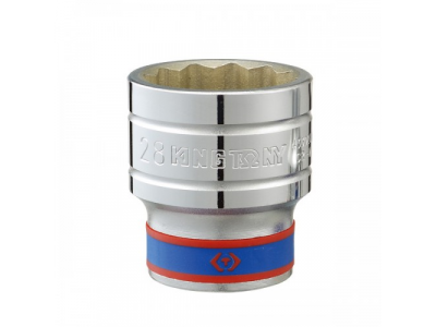 Головка торцевая стандартная двенадцатигранная 1/2", 9 мм, KING TONY