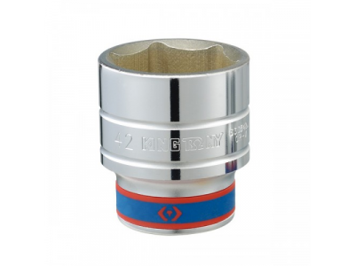 Головка торцевая стандартная шестигранная 3/4", 35 мм, KING TONY