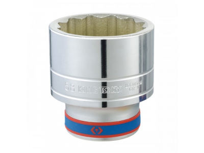 Головка торцевая стандартная двенадцатигранная 1", 46 мм, KING TONY