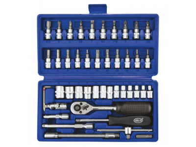 Набор головок, 46 предметов