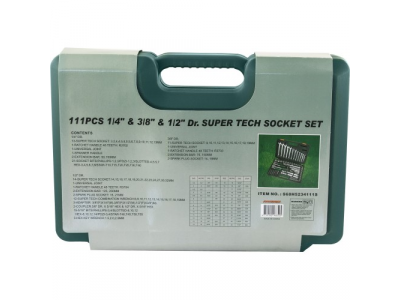 Универсальный набор инструмента Super Tech 111 предметов, S68H5234111S JONNESWAY