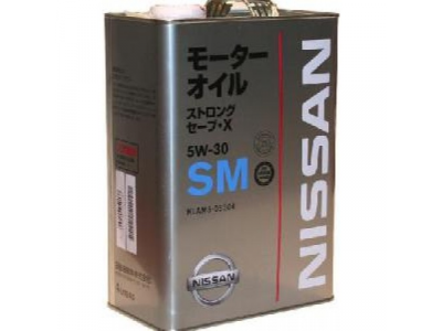 NISSAN 5W-30 STRONG SAVE X SN (4л) масло моторное