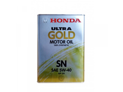 HONDA 5W-40 SN ULTRA GOLD (4л) моторное масло
