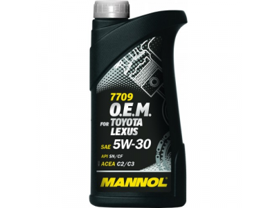 MANNOL 7709 O.E.M. 5W-30 for Toyota Lexus 1L