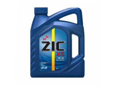 Моторное масло ZIC X5 5W30, 4л