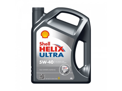 Моторное масло Shell Helix Ultra 5W40, 4л