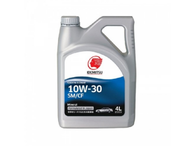 Моторное масло IDEMITSU 10W30 Eco SM/CF, 4л
