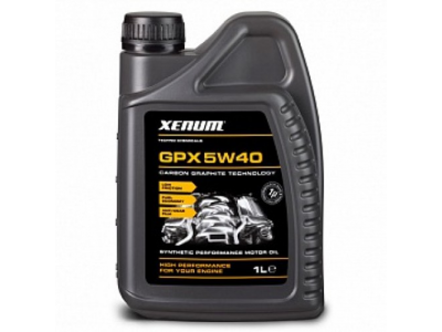 Моторное масло Xenum GPX 5W40 с графитом 1 литр