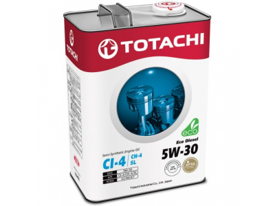 Масло моторное TOTACHI Eco Diesel CI-4/CH-4/SL п\синт 5W30 6л