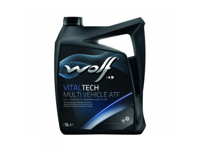 Трансмиссионное масло WOLF VITALTECH MULTI VEHICLE ATF 5L