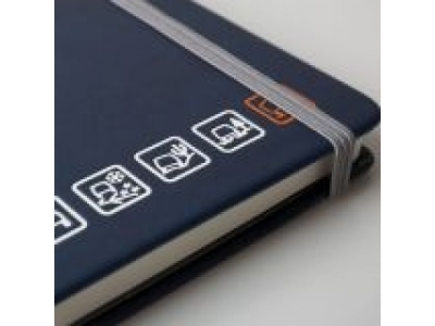 Блокнот Land Rover Note Book A6, Navy