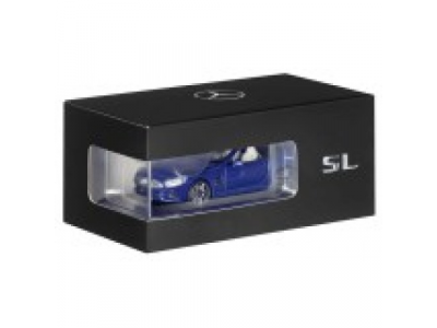Модель Mercedes-Benz SL, Roadster, Scale 1:43, Brilliant Blue