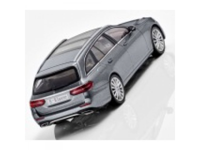 Модель Mercedes-Benz E-Class Estate, AMG Line, Selenite Grey, Scale 1:43