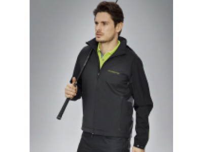 Мужская куртка Porsche Men’s Jacket Sport, Black/Acid Green, артикул WAP54300S0G