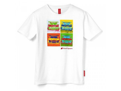 Детская футболка Audi Sport Kids T-Shirt, White