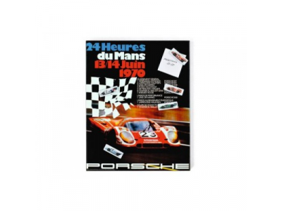 Магнитная доска Porsche Magnetic board – 1970 racing poster, артикул WAP0500190F