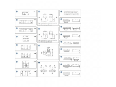 Аккумулятор BOSCH S3 - 12 Volt, 45Ah 400A 207x175x190