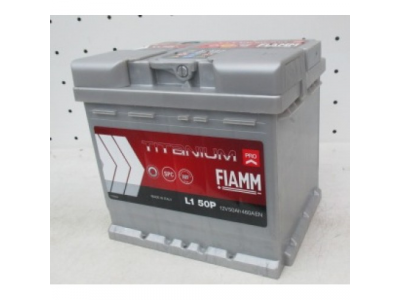 Аккумулятор 6ст - 50 (Fiamm) серия Titanium Pro - оп