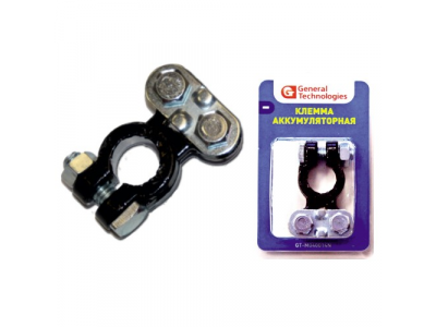Клемма General Technologies для аккумулятора "-" GT-M040014N (свинец) 12/144